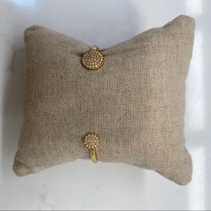 Stella & Dot Pave Disc Cuff